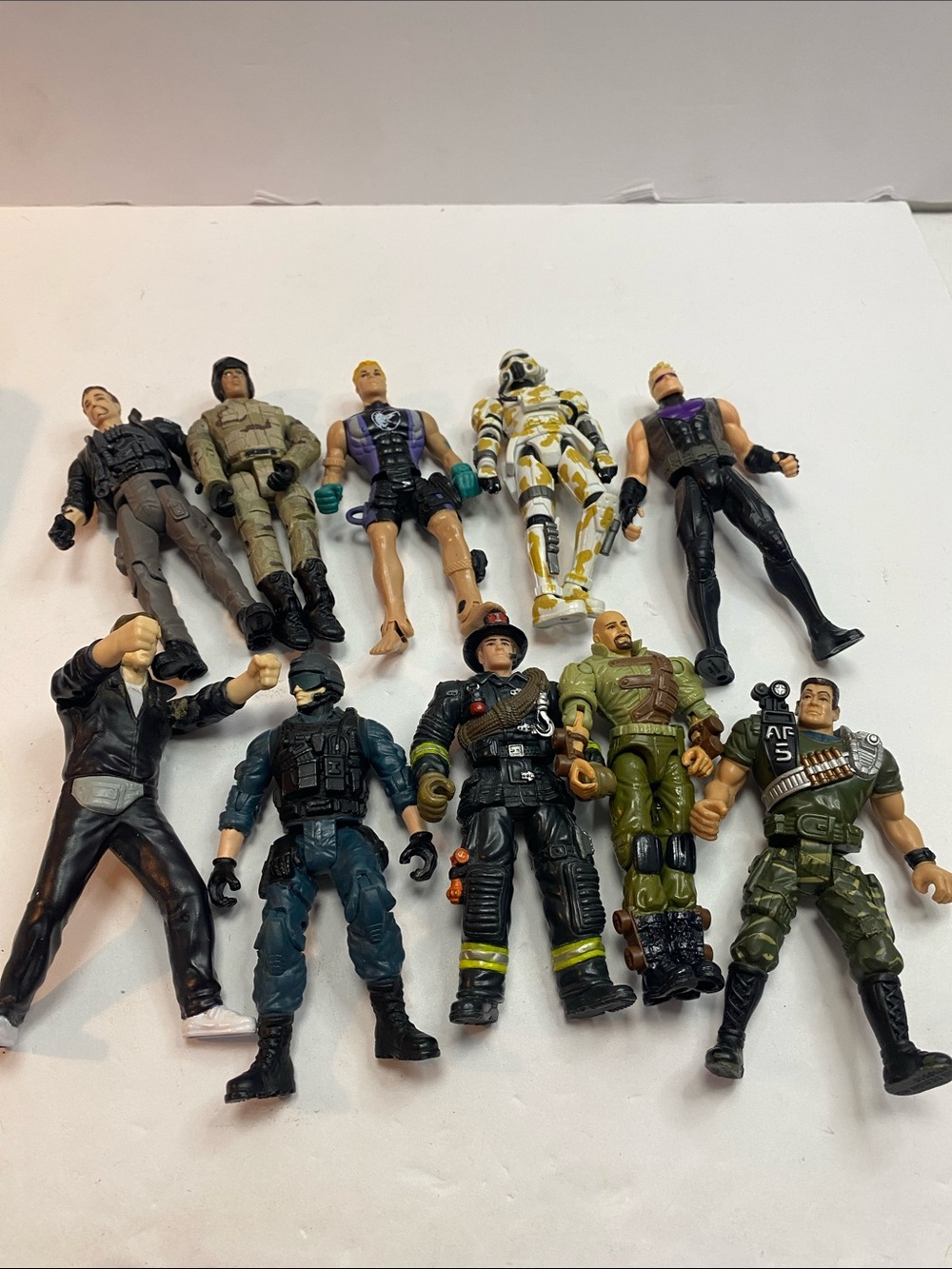 Mixed lot 10 loose, 3.75-inch action figures